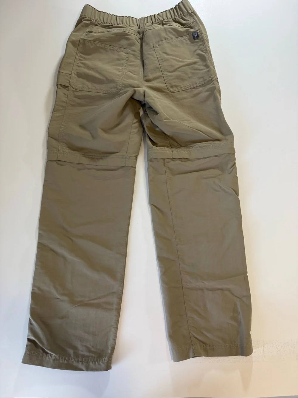 The North Face Men’s Convertible Hiking Cargo Pants Tan Khaki Gorpcore Sz 34